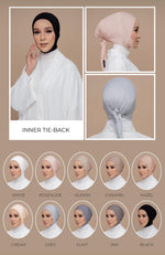 Load image into Gallery viewer, Flex Inner tie-back ~ White
