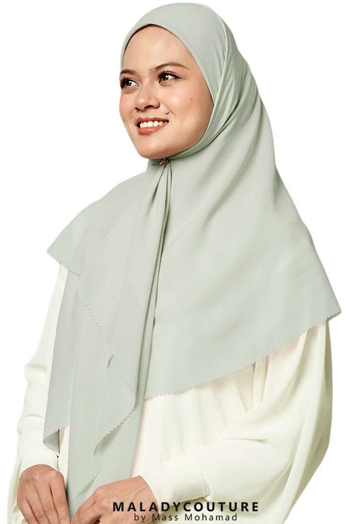 Neu Tie-back Bawal plain